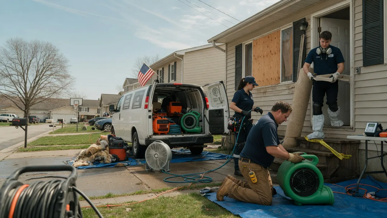 Water Damage Restoration in Wellsville, MO near me